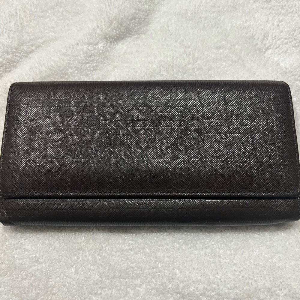 Burberry Black Leather Accessory
